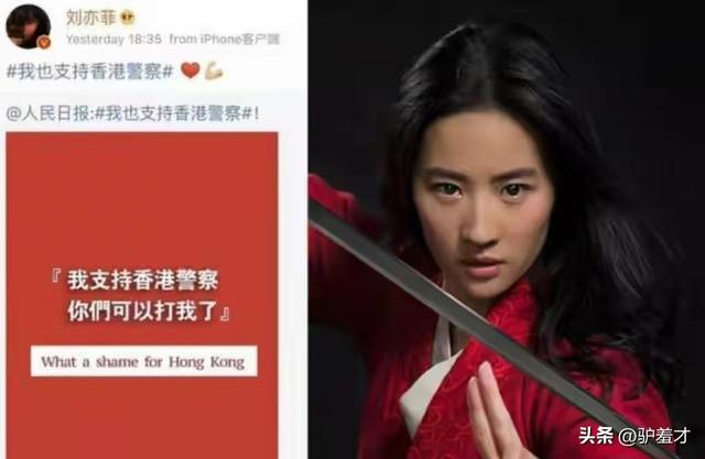 一场香港大火	，让大家看清38岁刘亦菲的“真面目	”，赵立坚说对了