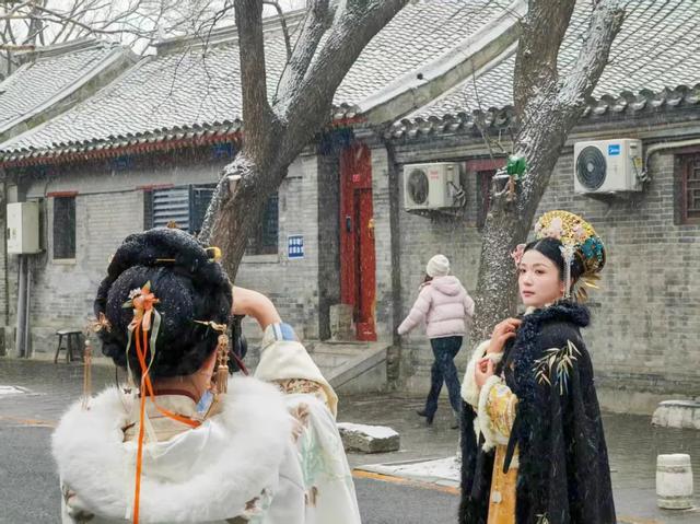 下了!下了!快来东城赏雪吧!