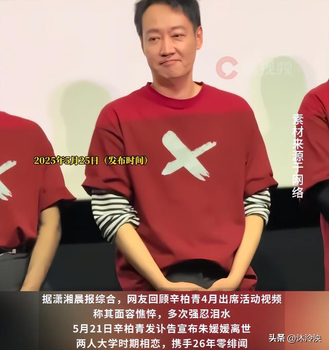 朱媛媛去世才三个月，恶心一幕上演，辛柏青被撮合跟马伊琍在一起