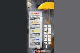 暴雨预警信号等级如何划分？图片