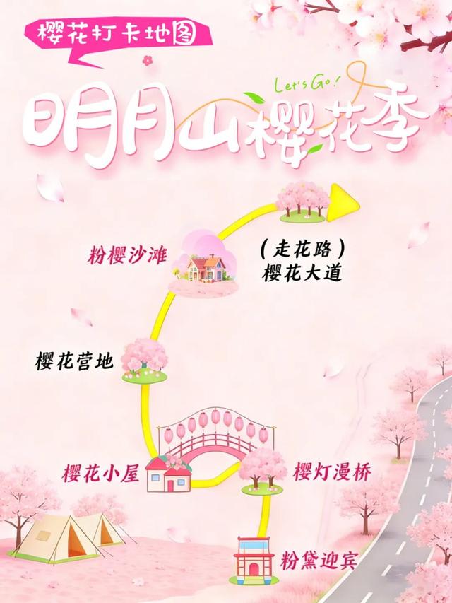 门票不限量免费送！明月山花海原居2月1日开园，解锁樱花美景+免票攻略+玩法指南！