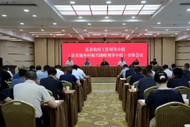 武山县召开县委农村工作领导小组（县实施乡村振兴战略领导小组）全体会议图片