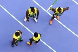 王者陨落？牙买加被中国力压！无缘4X100接力决赛，两棒交接失误图片