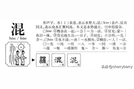 每日了解一个汉字——混图片