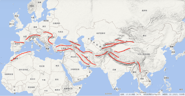 中国人原以为世界上到处都是山，直到看到这幅坡度地图