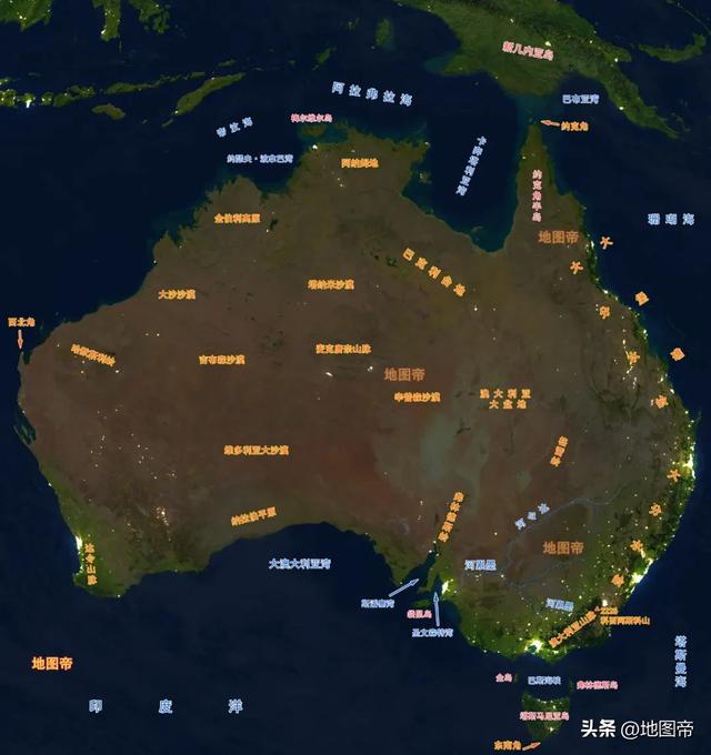 澳大利亚面积769万平方公里，人口只有二千多万？