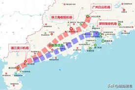 重磅，广湛高铁将与深湛铁路互联互通，串联广东4座国际机场图片