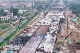 “公铁水”齐发力 宿迁交通工程建设快速推进图片