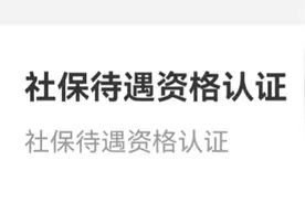 一定要去社保部门窗口按指纹吗，其实社保待遇资格认证能在线申请图片