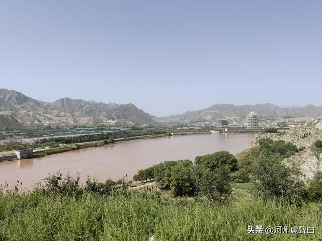什川东北的黄河峡谷