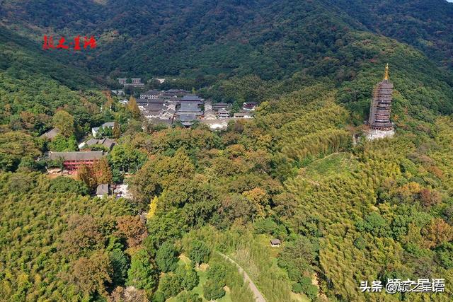 天童寺的高光时刻，禅意弥漫，东谷秋红