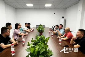 阳泉市青年企业家商会到阳泉市浙江商会交流学习图片