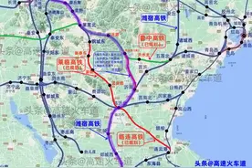 济南经临沂北站不换向进入京沪二线(潍宿高铁)南下方案的研究图片