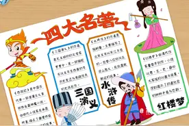 四大名著手抄报 246 🏮图片