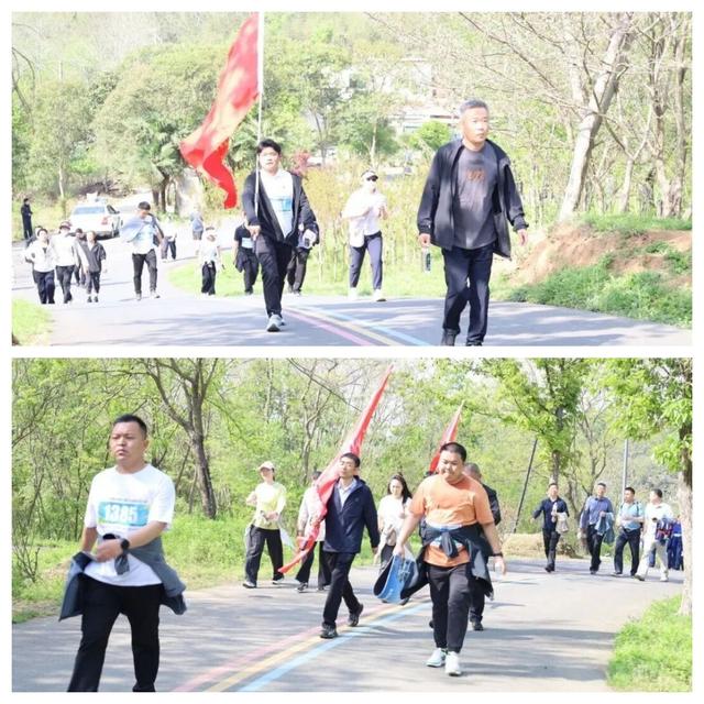 信阳市举行2026年第三届环北湖徒步大会