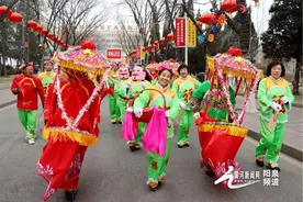 阳泉市矿区贵石沟街道开展“百人起舞闹元宵 金蛇贺岁启新程”民俗文化活动图片
