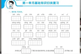 五年级语文下册１-８单元《归类复习》收藏打印给孩子练练图片