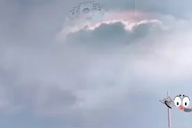 震惊了！青岛 28日出现海市蜃楼，网友：分不清真假图片