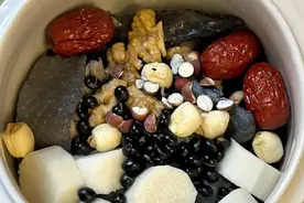 一周2次黑豆山药汤，补足亏掉的肾精！！图片