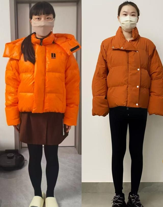 真正有品位的女人，买羽绒服都要远离这4种“廉价色	”，谁穿谁土