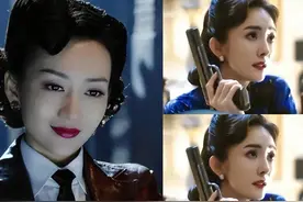 同样是演女特务，王鸥和杨幂一比，我才知道：什么是老天爷赏饭吃图片