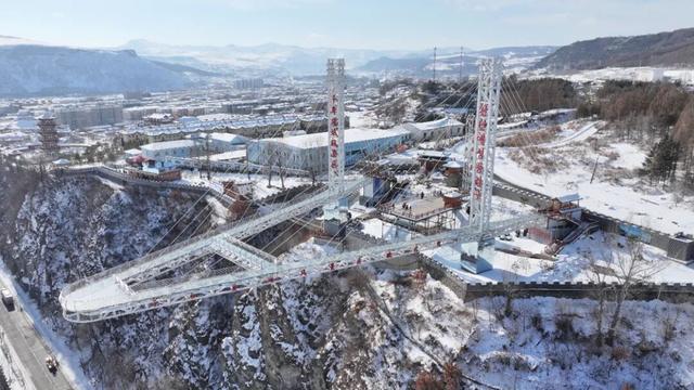 当千年崖城披上银装，会美成什么样子？