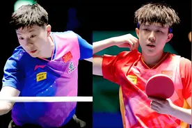 乒乓球世界杯经典回顾：龙队打疯了！马龙半决赛4-0王楚钦图片