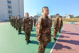 多地开展预定新兵役前教育训练图片