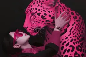 魅惑与野性的碰撞！与兽同舞！美女与野兽写真组图壁纸！图片