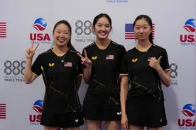 那个国家乒乓球队的中国面孔最多？原来美国女乒全员都是华裔图片