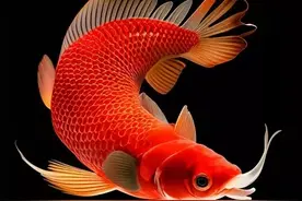 刷到红色的鲤鱼别当看不见，为家人祈福新的一年红红火火如鱼得水图片