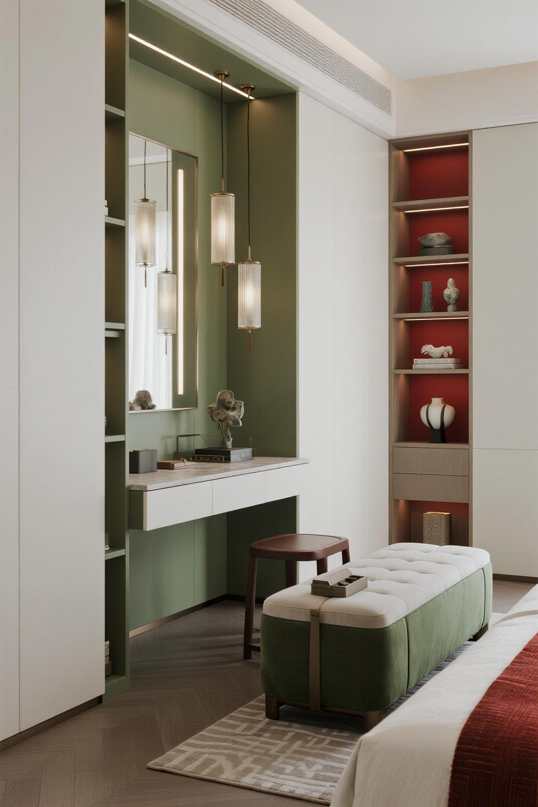 【引擎联合设计】云打卡: 这套大平层用实力告诉你"撞色"玩对了