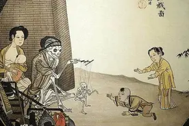 南宋一幅“鬼画”，画中内容很诡异，至今没人能参悟其中深意！图片