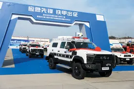 东风越野车交付174辆应急装备车辆 助力湖北提升应急救援能力图片