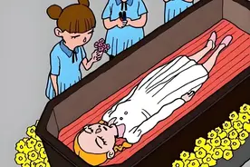 当亲人突然离世，是因为他使命完成了，提前去布置我们下一场相逢图片