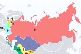 苏联解体后俄罗斯究竟有多惨？痛失七大黄金地带改写国运！图片