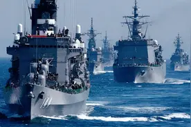 中美日驱逐舰对比：美国9217吨，日本10500吨，中国是多少？图片