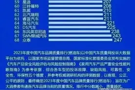 2024年315晚会曝光的汽车质量排名，看下有你家爱车上榜了吗？图片