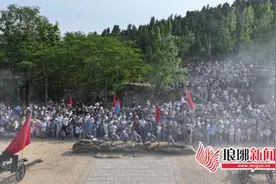 沉浸式“红色剧本杀”火出圈！ 临沂沂南“跟着团长打县城”点燃游客爱国热情图片
