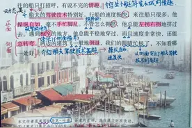 五年级下册语文，第七单元课文18《威尼斯的小艇》笔记+课堂解析图片