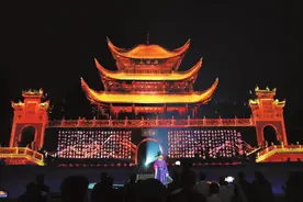 相约2025·共赴旅发盛会丨穿越千年 共叙“忧乐”！沉浸式走读诗境剧场《今上岳阳楼》公测首演图片