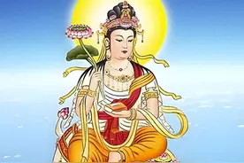 菩萨驾到：跟随普贤菩萨的脚步，接福接财接好运!图片