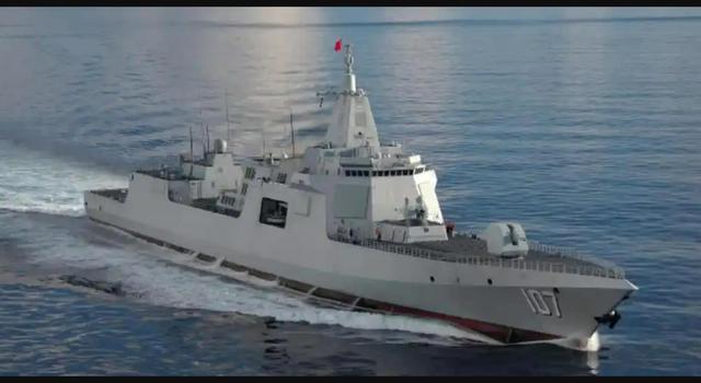 100多艘中国军舰出动，075两栖打击群南下，外军突然就客客气气