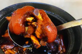 分享广东猪脚姜醋的正确做法，女人都爱吃，滋补养生，驱寒祛风图片