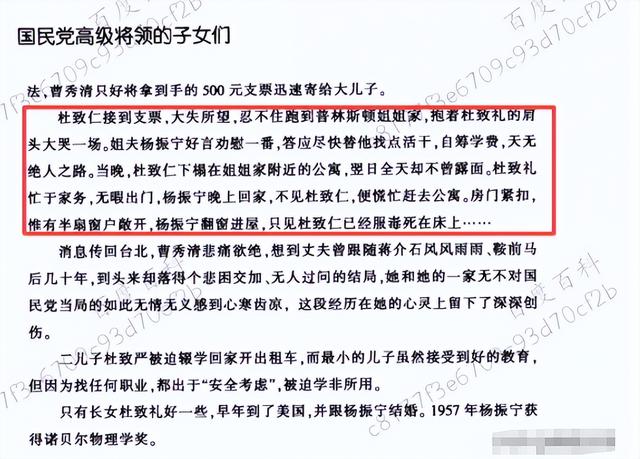 杨振宁的终身遗憾：22岁小舅子在他家自尽，父亲至死都未原谅他