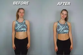 女孩每天坚持跳绳，1个月后身材变化明显，体重却尴尬了图片