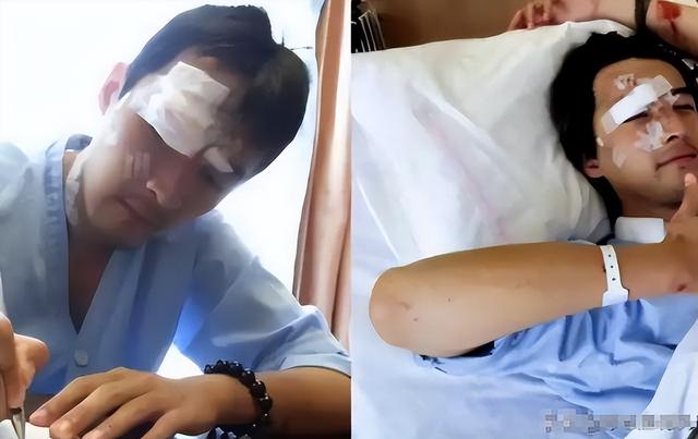 43岁胡歌涅槃归来，车祸伤疤成勋章，携经纪人妻女同框近况太解气