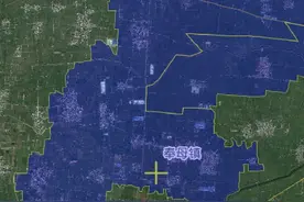 周口西华县最西边这个突出的部分是怎么形成的？图片