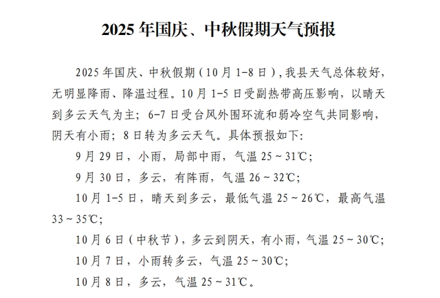 平南县国庆节中秋节假期旅游出行提示