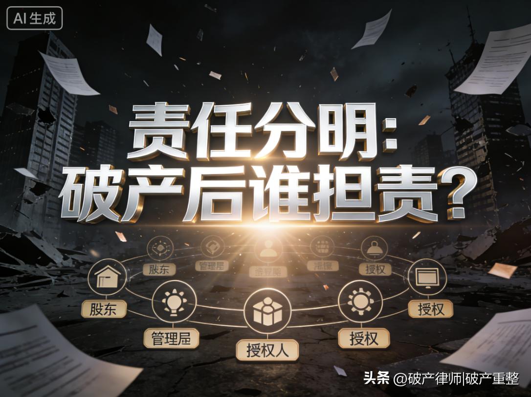 公司破产责任划分 股东法定代表人高管责任界定 破产清算中股东法人高管责任划分_没有股份的公司法人代表